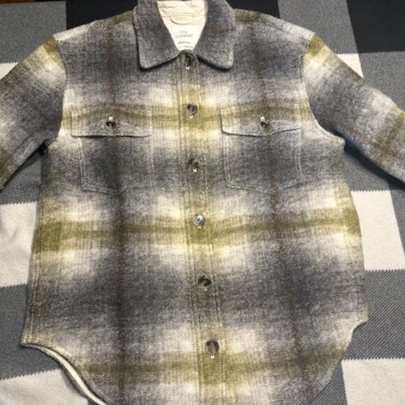 Wilfred Free Ganna Shirt MIDI Jacket - Medium - Picture 3 of 5